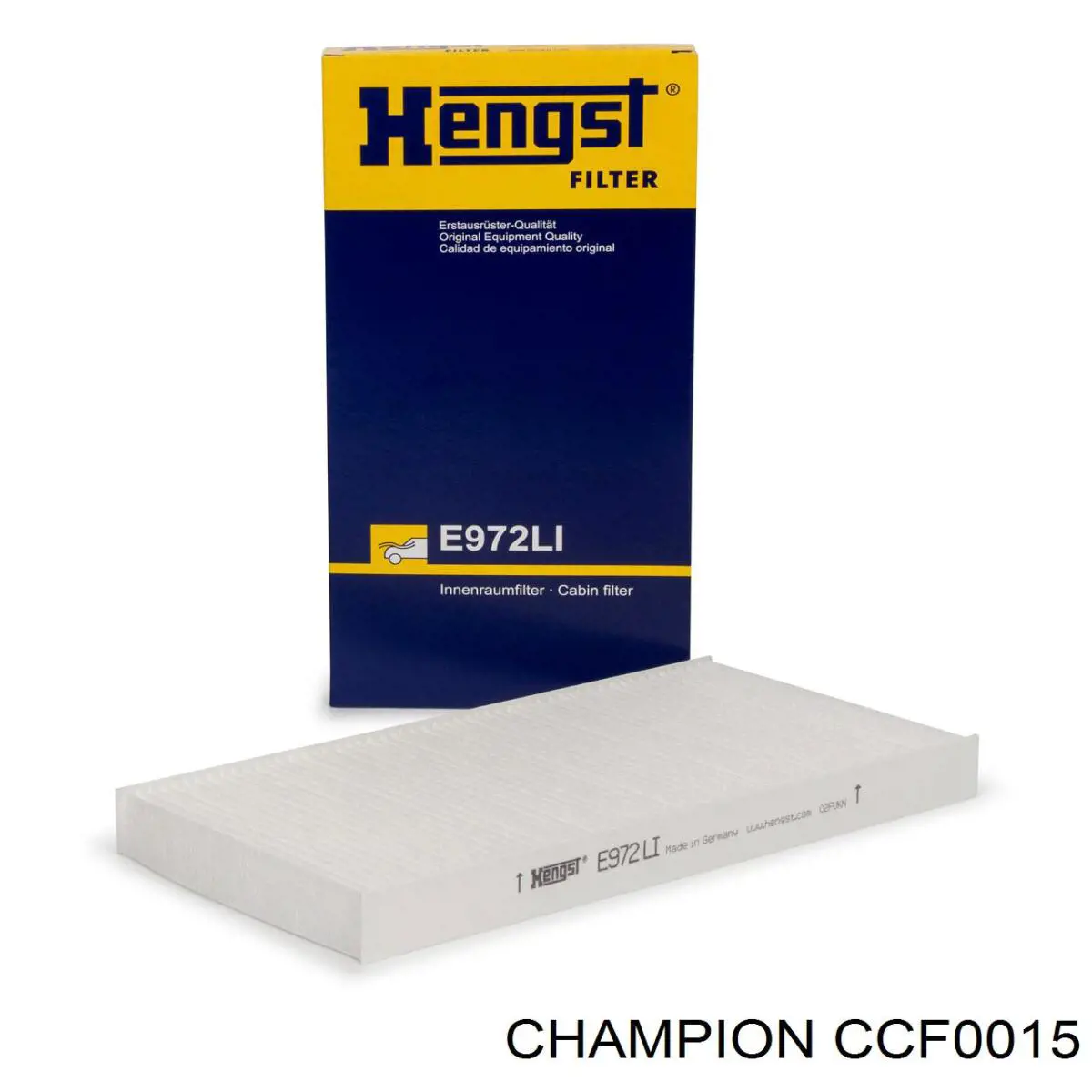 CCF0015 Champion Внутрішньосалонний фільтр