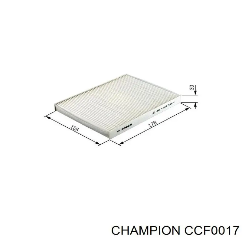 Фільтр повітряний обігрівача Champion CCF0017 ціна, від 4.22 USD