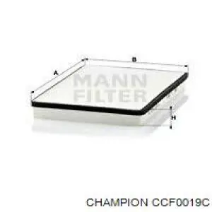 Купити CCF0019C Champion Фільтр салону вугільний
