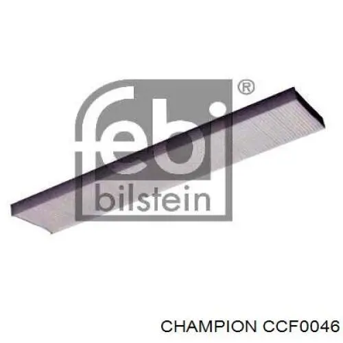 Купити CCF0046 Champion Фільтр салону вугільний