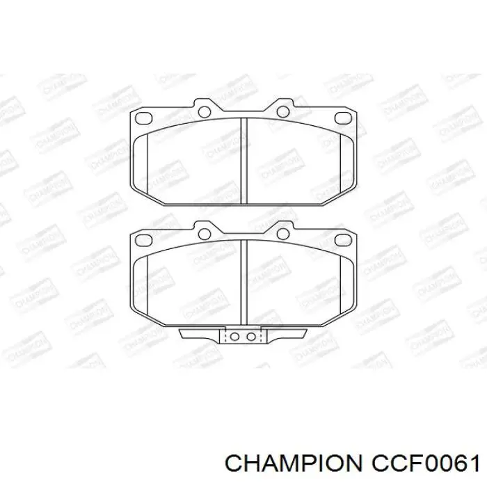 CCF0061 Champion фільтр салону