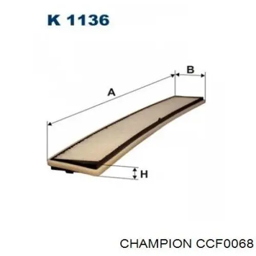 Фільтр повітряний обігрівача Polcar S111004NS ціна, від 9.92 USD