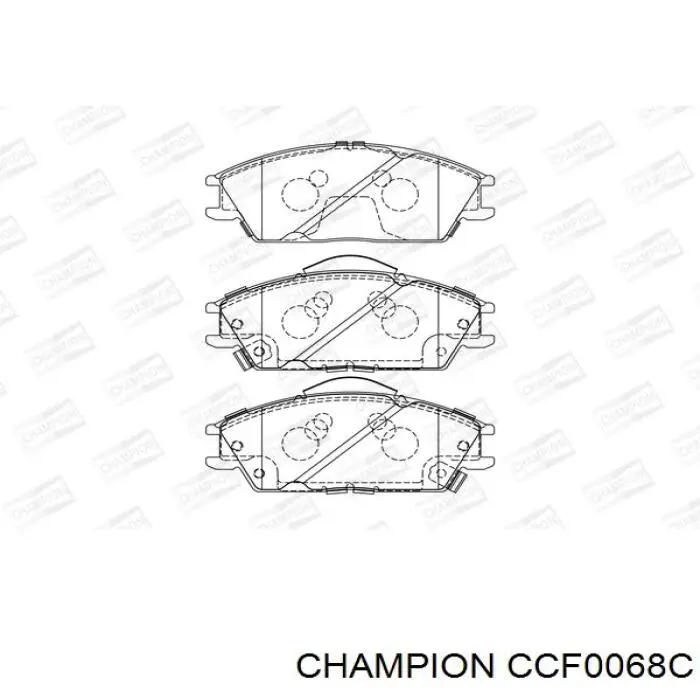 Повітряний фільтр салону Champion CCF0068C