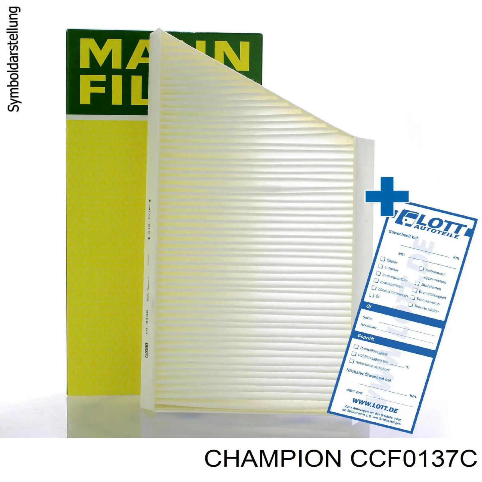 Фільтр повітряний обігрівача Champion CCF0137C ціна, від 12.43 USD