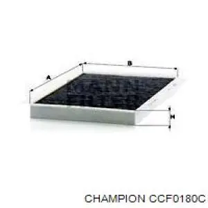 Повітряний фільтр салону Champion CCF0180C