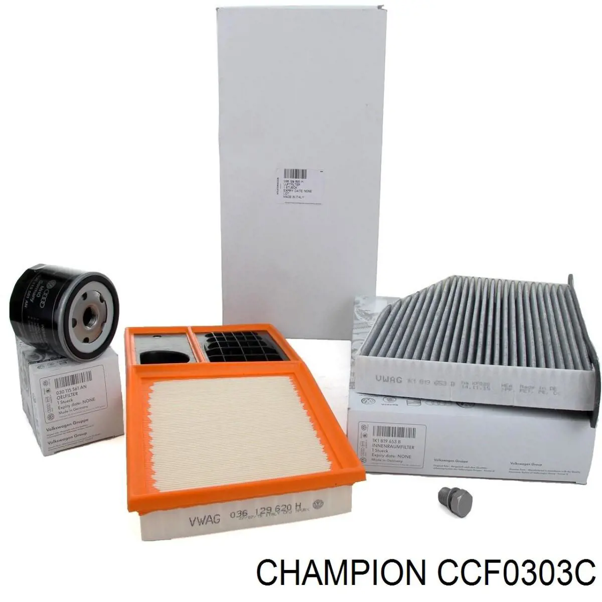 Фільтр салону CCF0303C Champion