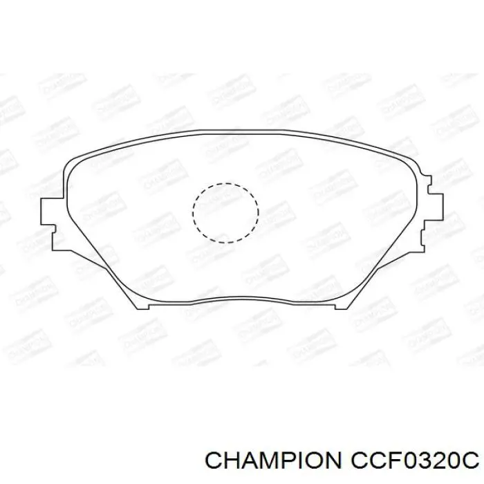Фільтр салону CCF0320C Champion