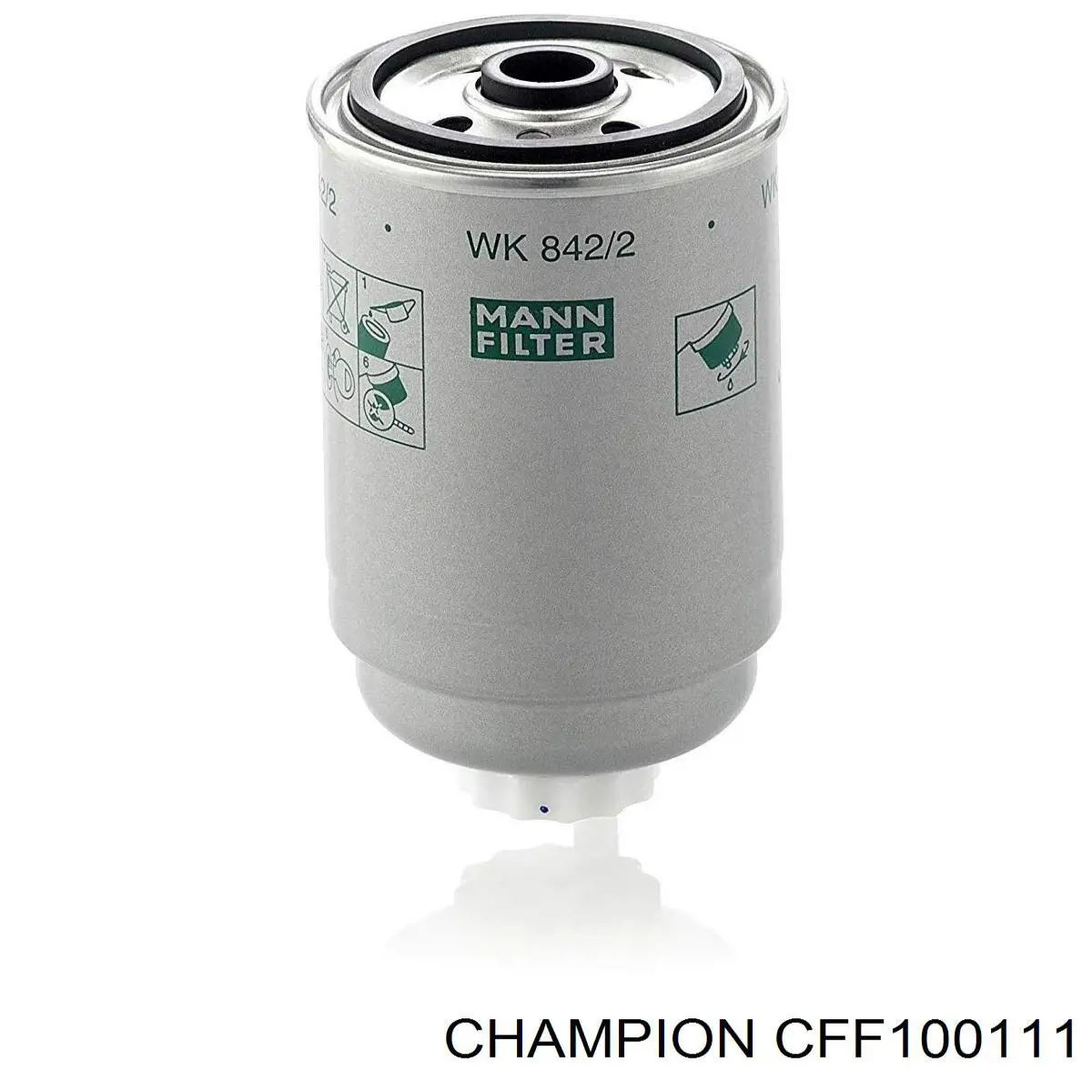 Паливний фільтр CFF100111 Champion