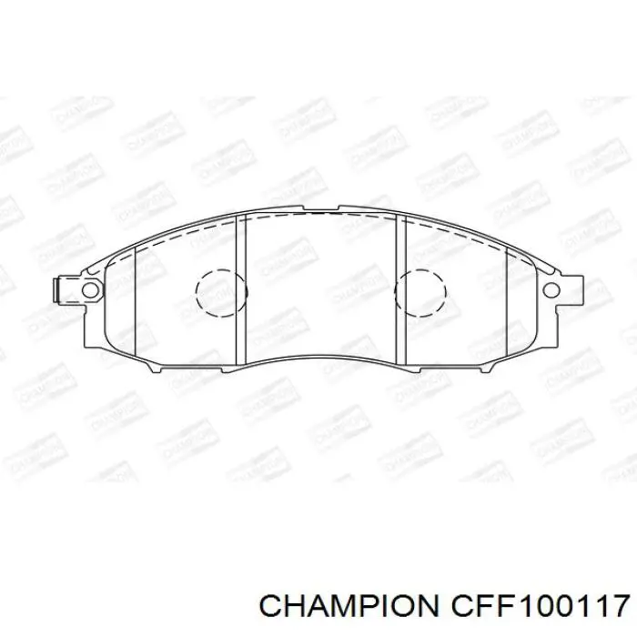 CFF100117 Champion фільтр паливний