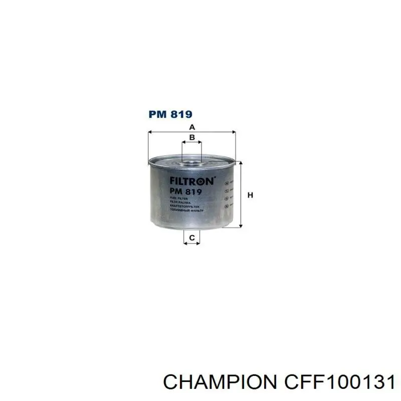 Купити CFF100131 Champion Фільтр-відстійник палива грубої очистки