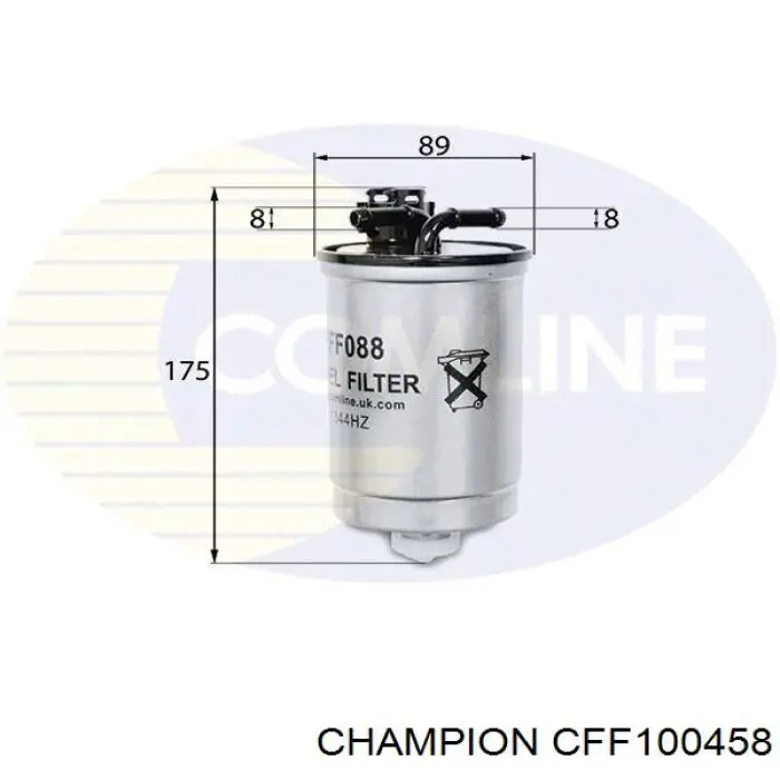 Фільтр паливний CFF100458 Champion