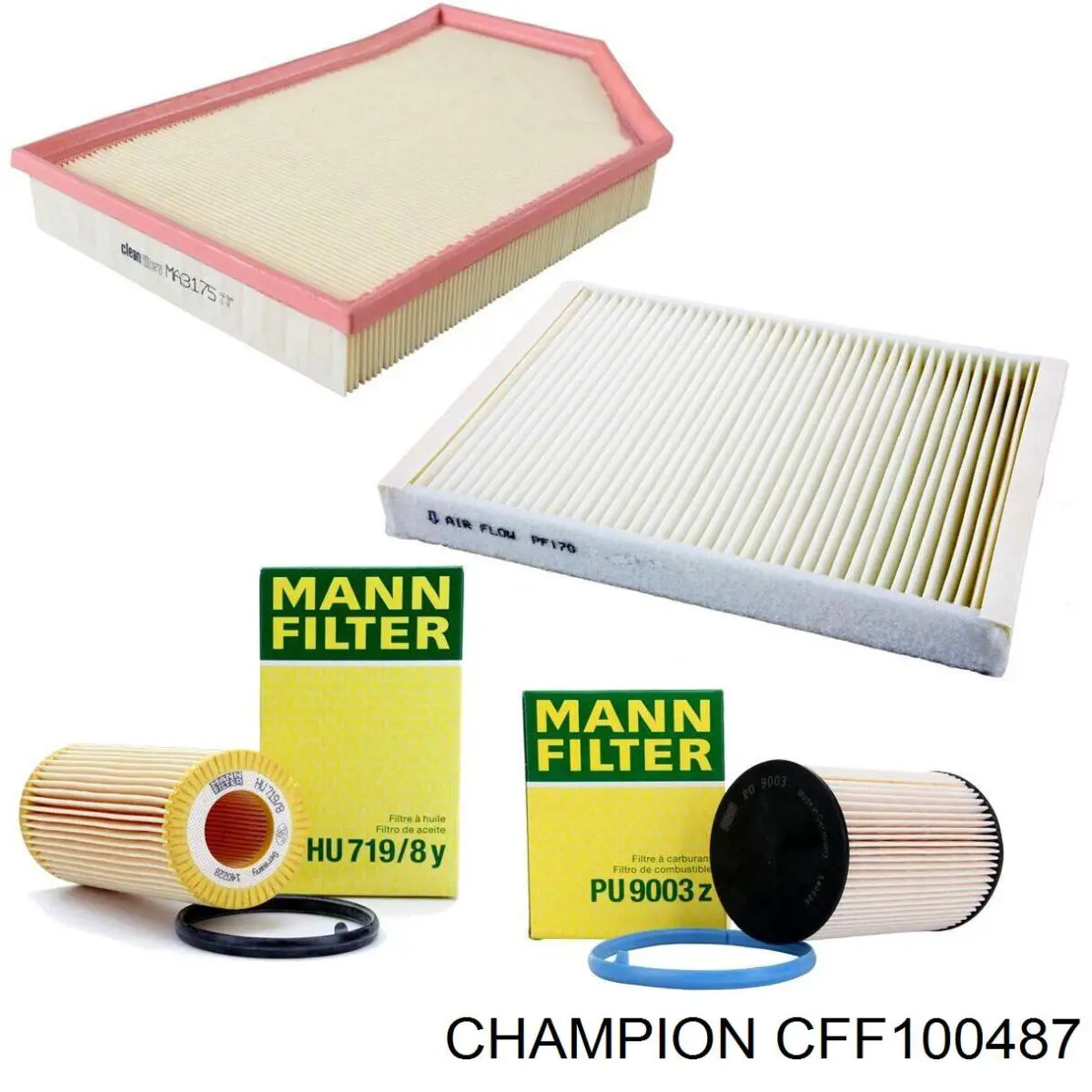 Фільтр тонкого очищення палива Champion CFF100487 ціна, від 10.08 USD