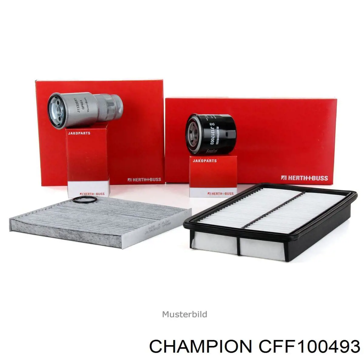 Паливний фільтр CFF100493 Champion