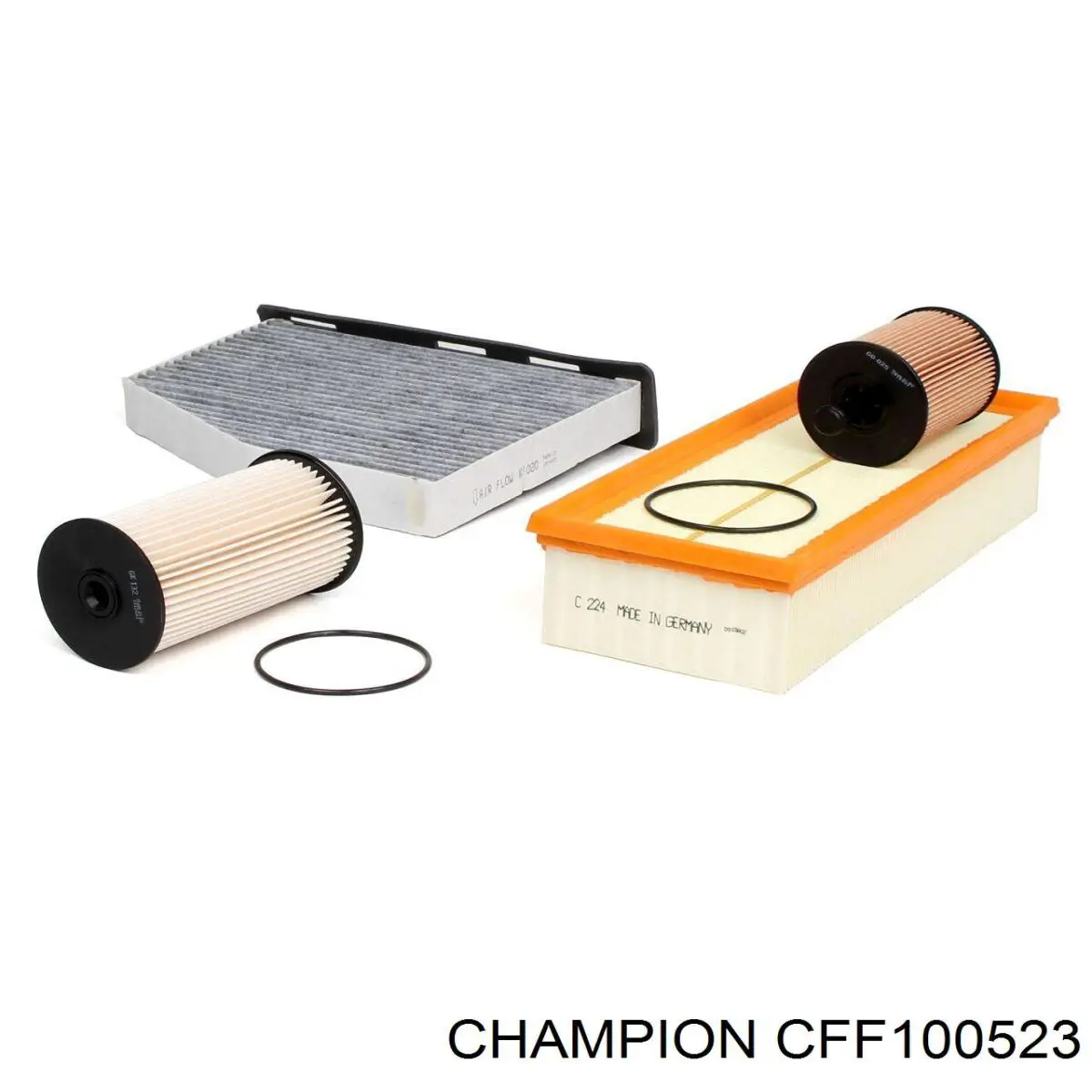 Фільтр паливний Champion CFF100523