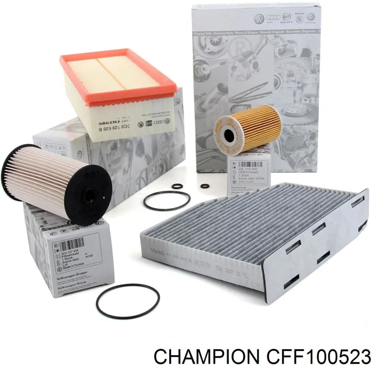 CFF100523 Champion Фільтр палива