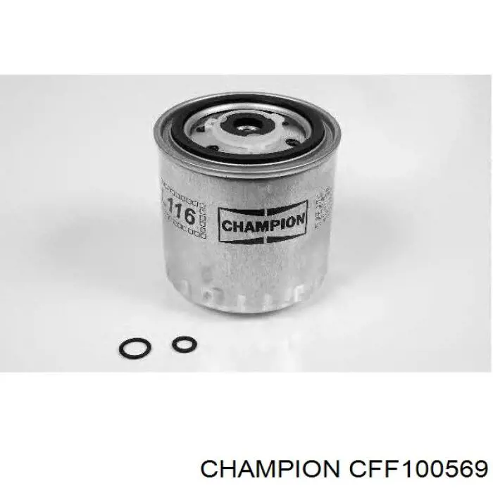 Фільтр тонкого очищення палива Champion CFF100569 ціна, від 8.23 USD