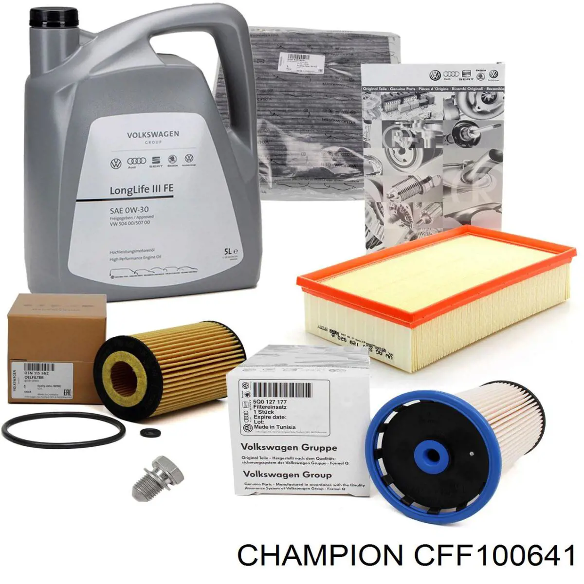 Паливний фільтр CFF100641 Champion