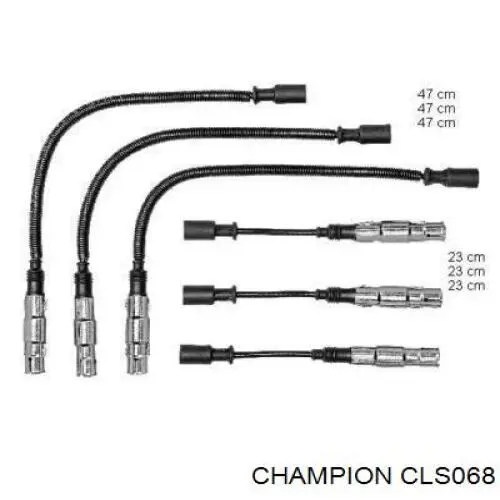 Дріт високовольтний, комплект CLS068 Champion