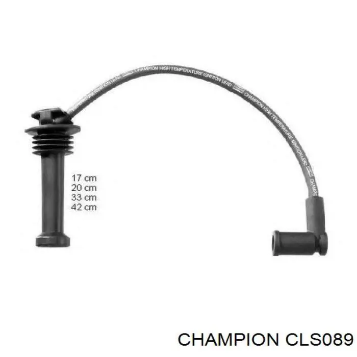 Дроти запалювання Champion CLS089 ціна, від 24.63 USD