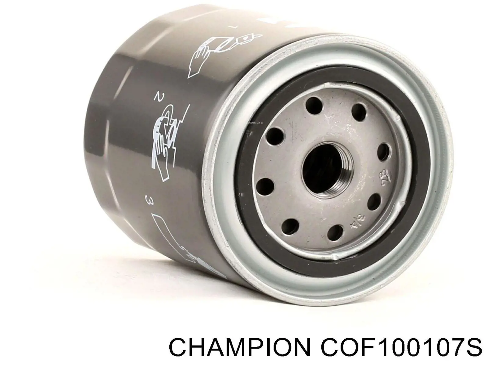 Масляний фільтр двигуна Champion COF100107S ціна, від 4.16 USD