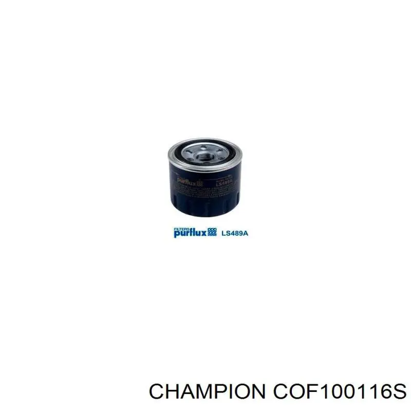 Масляний фільтр двигуна Champion COF100116S ціна, від 5.52 USD