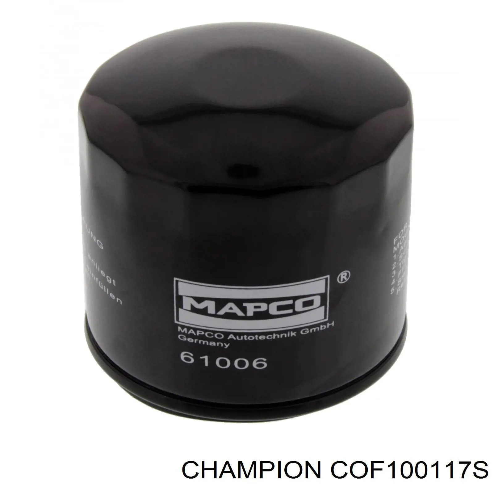 COF100117S Champion фільтр масляний