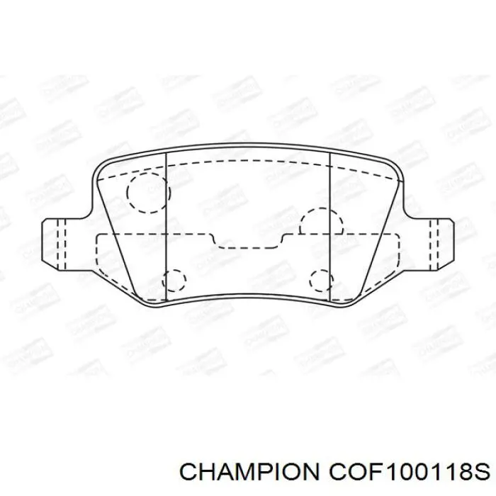 Купити COF100118S Champion Фільтр очищення масла відцентровий