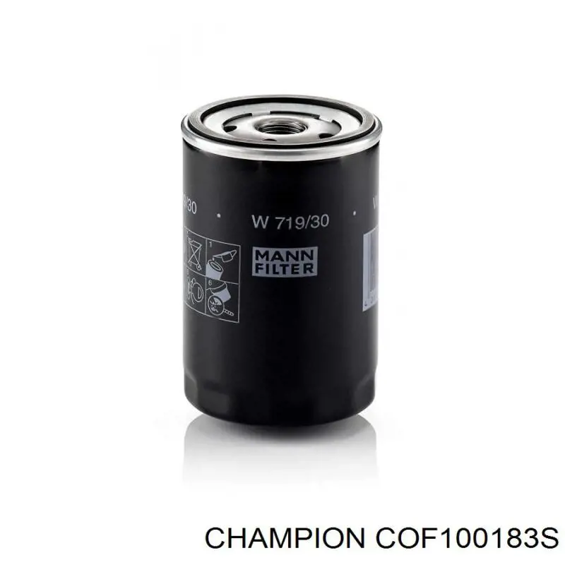 COF100183S Champion Фільтр масла