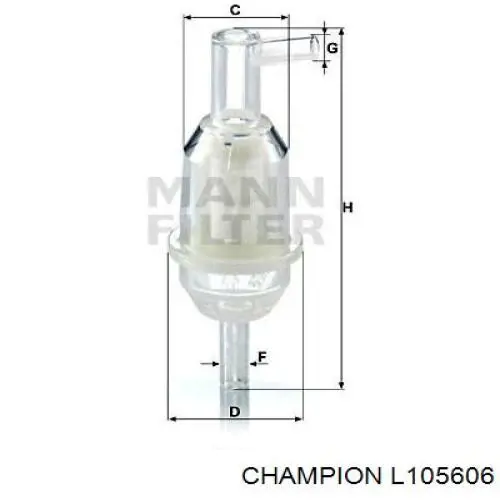 Фільтр тонкого очищення палива Stellox 2100630SX ціна, від 1.60 USD