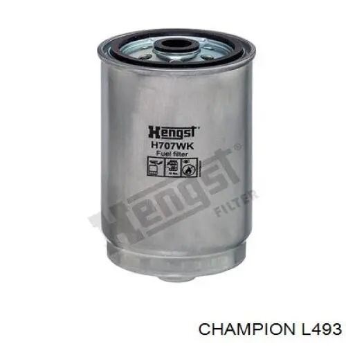 Фільтр тонкого очищення палива Champion L493 ціна, від 19.00 USD