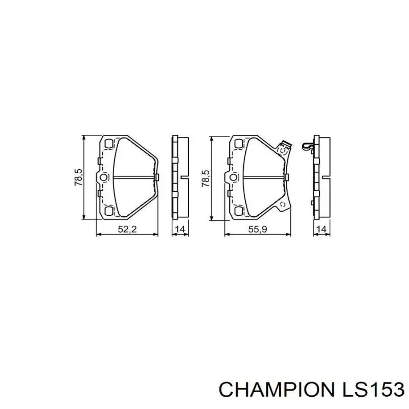 Високовольтні дроти LS153 Champion
