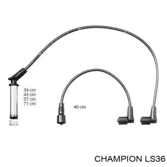 MSQ0064 Magneti Marelli Проводи високовольтні