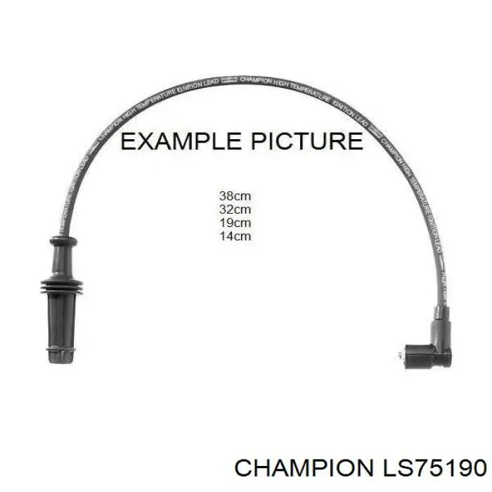 LS75190 Champion Проводи високовольтні