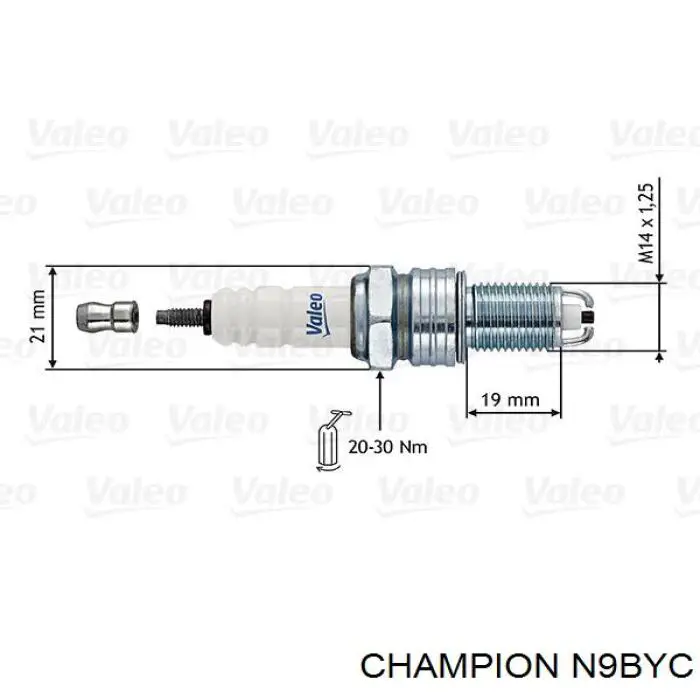 BPR5EIX11 NGK Свіча запалювання
