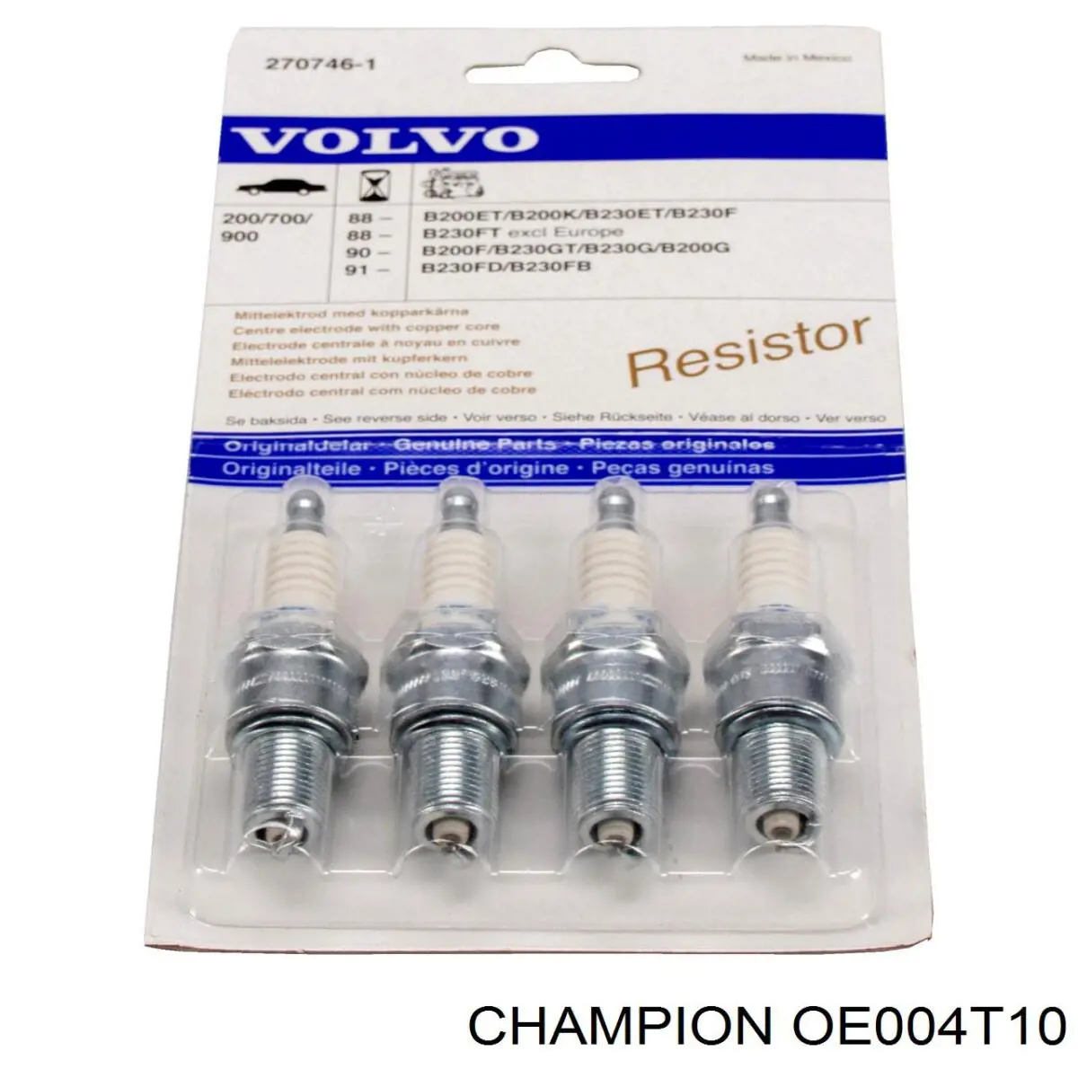 Свічки автомобільні Renault (RVI) 8671004045 ціна, від 2.98 USD