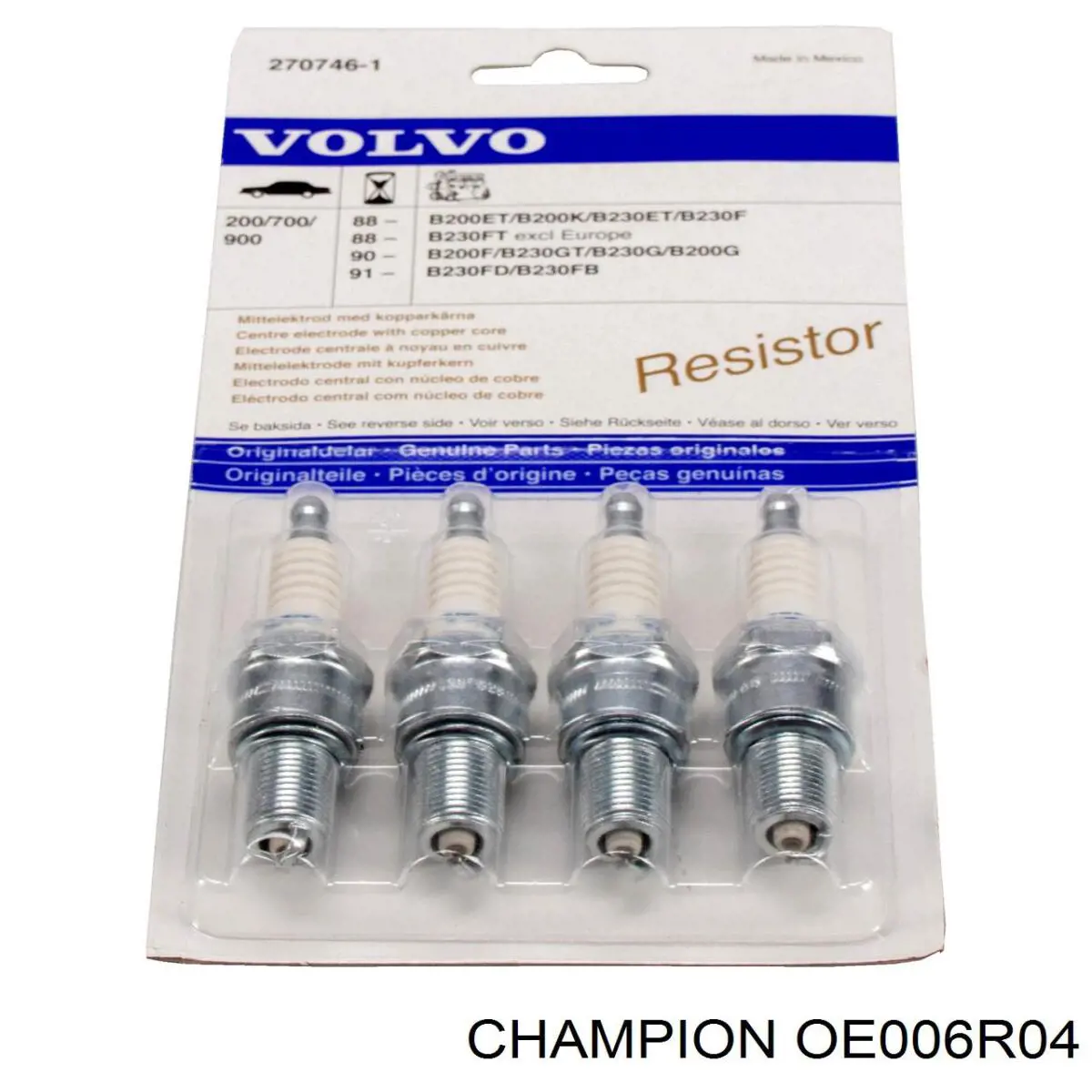 Купити OE006R04 Champion Свічка запалювання