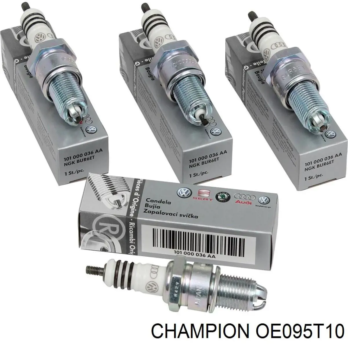 OE095T10 Champion Свіча запалювання