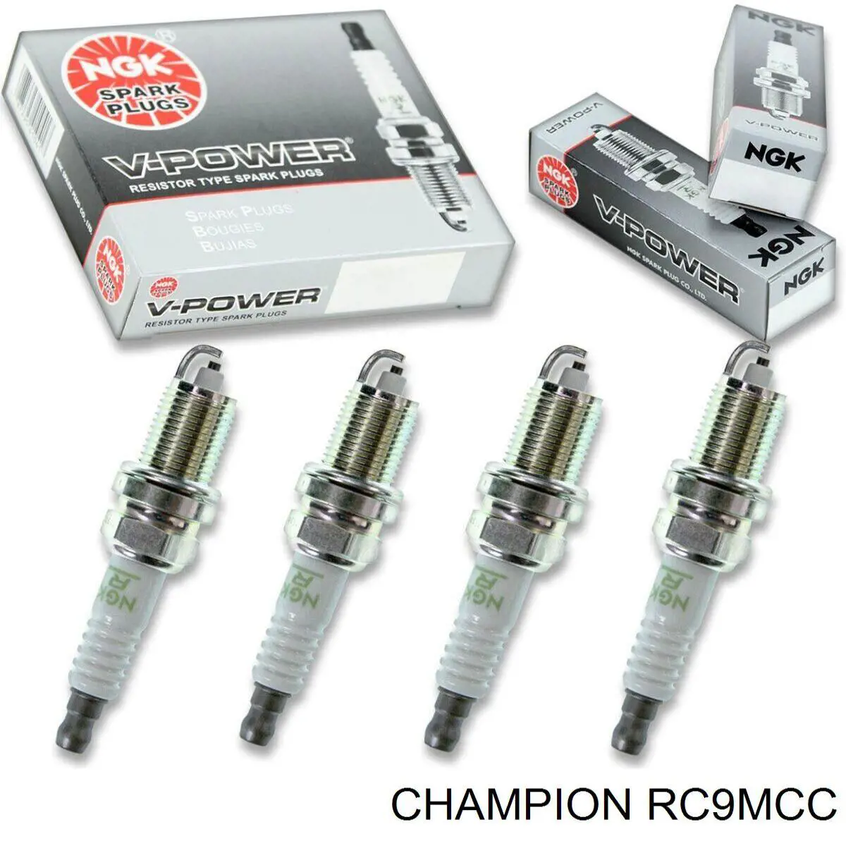 Свічки автомобільні Champion RC9MCC ціна, від 2.56 USD