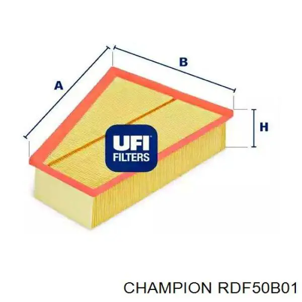 Купити RDF50B01 Champion Щітка-двірник лобового скла, водійська