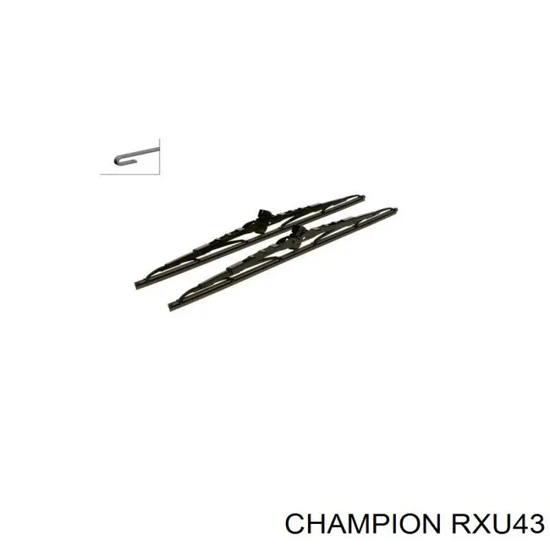 RXU43 Champion щітка-двірник лобового скла, пасажирська