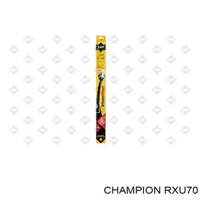 RXU70 Champion щітка-двірник лобового скла, водійська