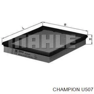 Купити U507 Champion Автомобільний фільтр повітря