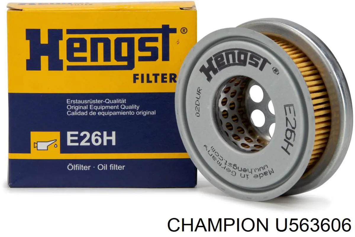 Купити U563606 Champion Автомобільний фільтр повітря