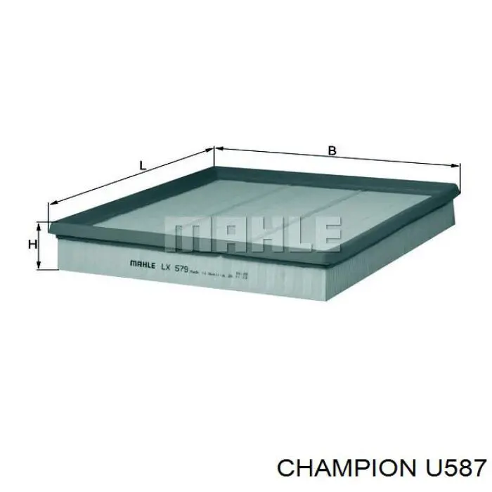 SX579 Shafer Повітряний фільтр двигуна