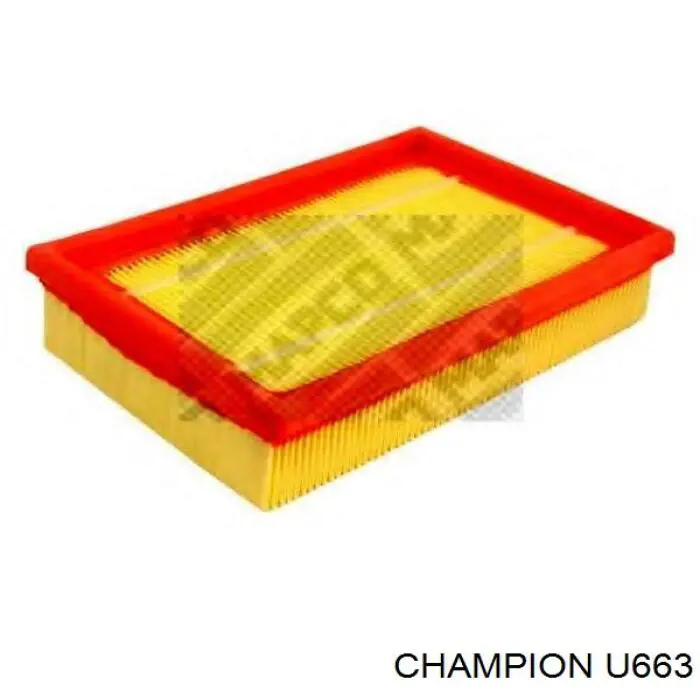 Купити U663 Champion Автомобільний фільтр повітря