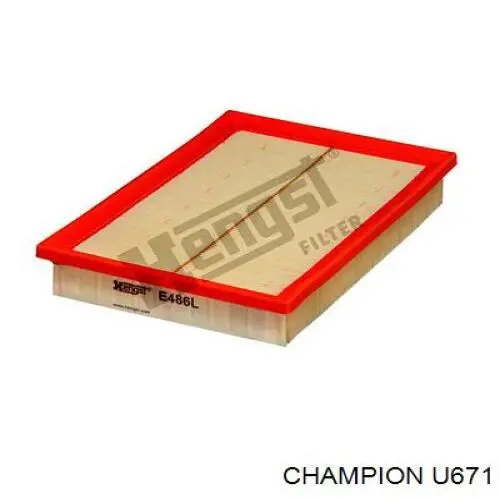 Повітряний фільтр U671 Champion