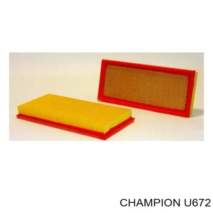 U672 Champion фільтр повітряний