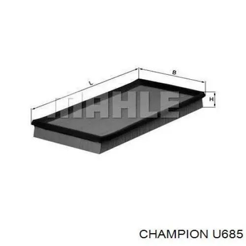 Фільтр повітряний U685 Champion