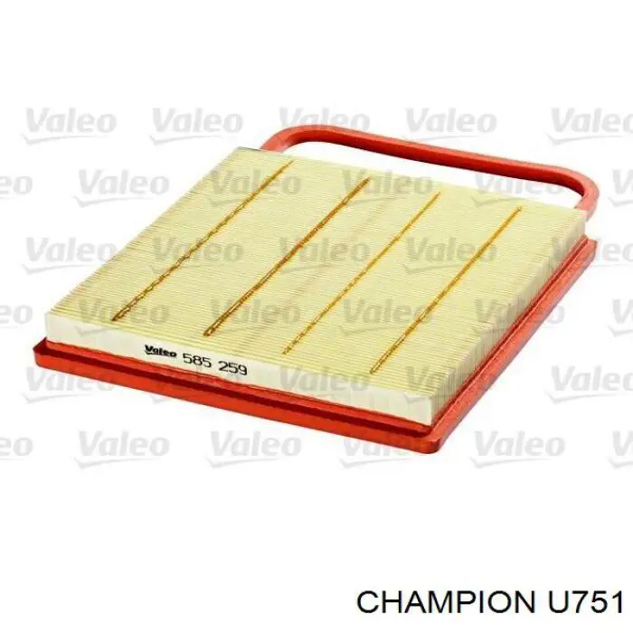 Елемент повітряного фільтра Champion U751 ціна, від 5.83 USD