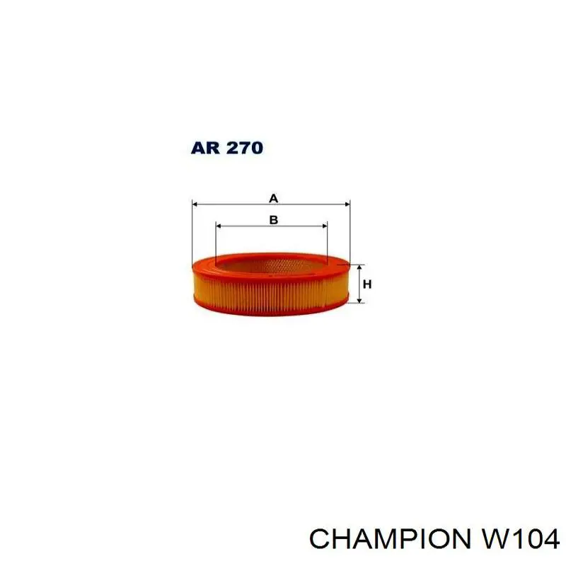 Повітряний фільтр A102 Vic